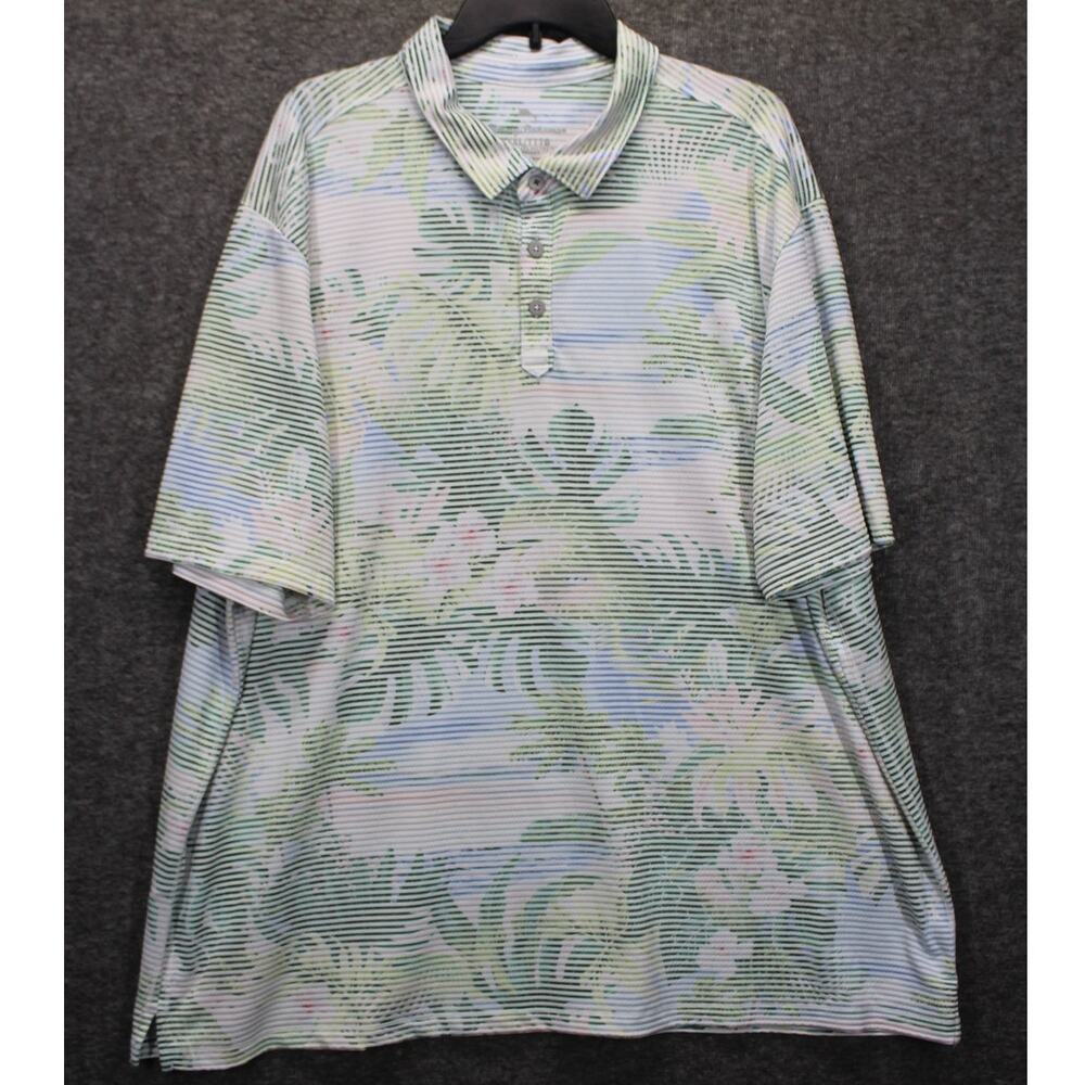 Costa Wave Isle Camo IslandZone® Seersucker Polo Size 3XL